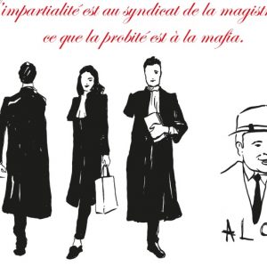 Syndicat de la magistrature et probité de la mafia.